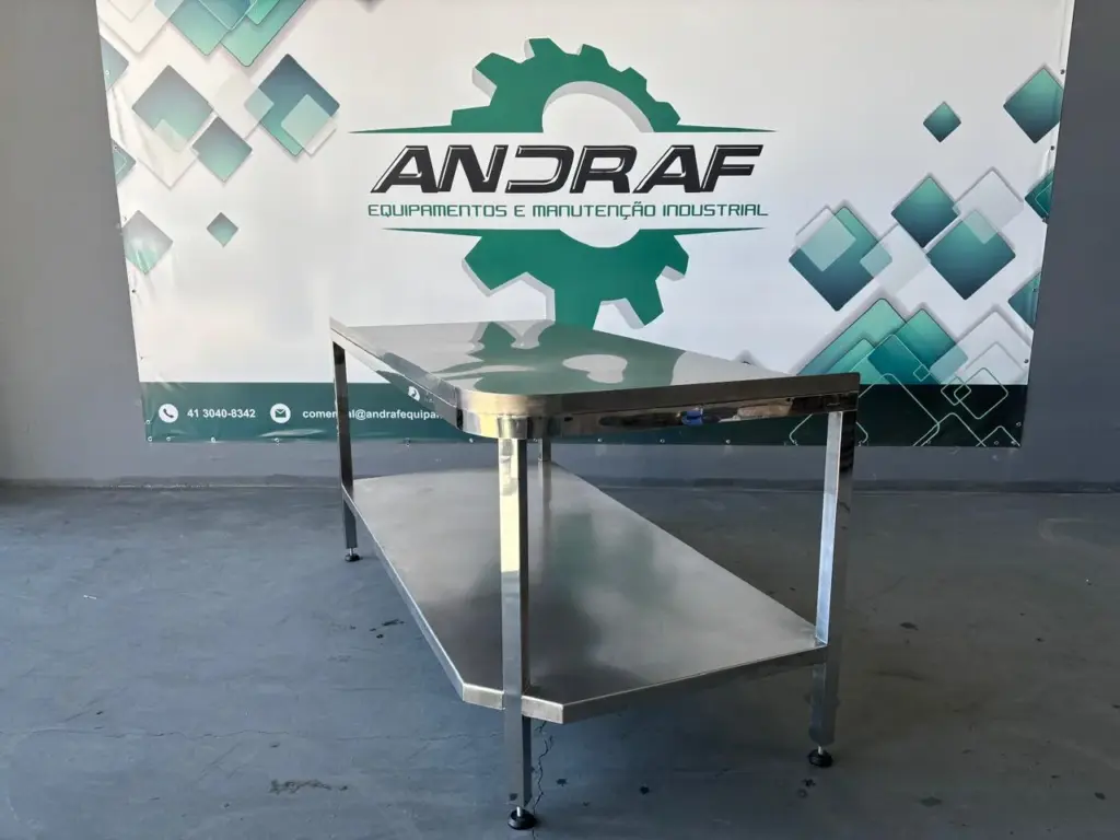 bancadas inox para indústrias alimentícias