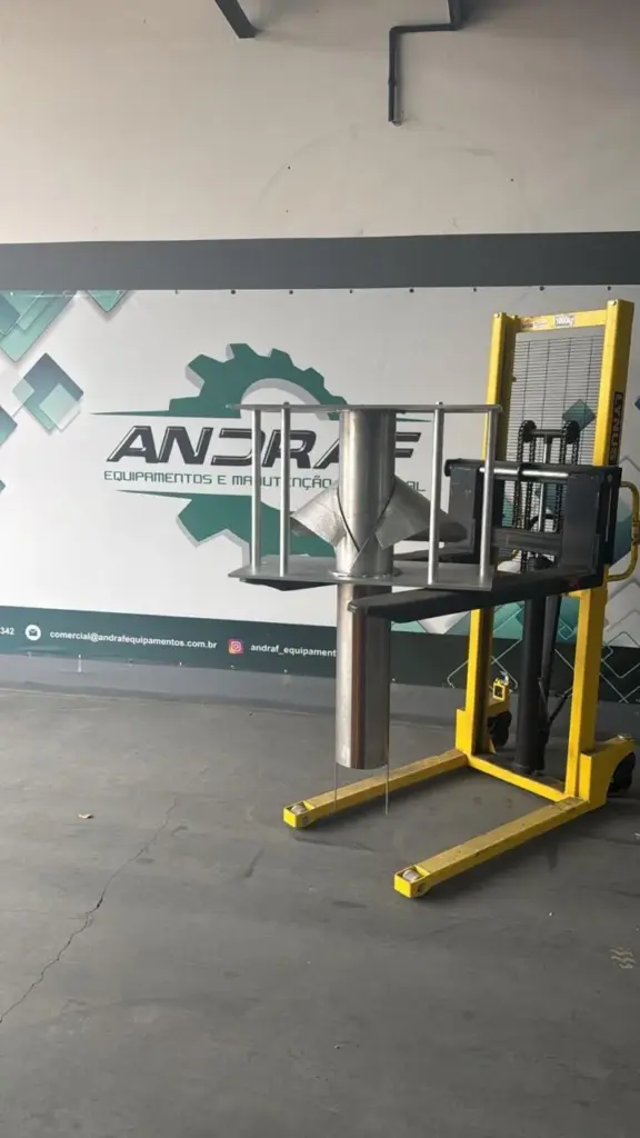 conjunto tubo formador indústria alimentícia