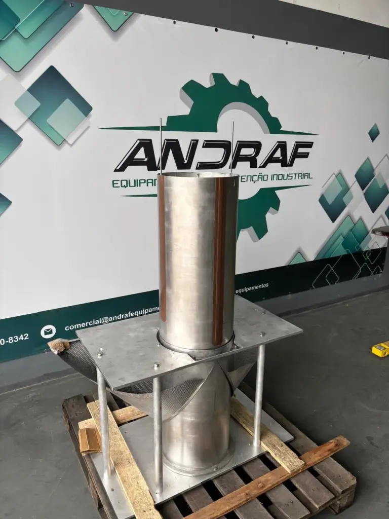 conjunto tubo formador indústria alimentícia