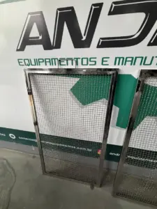 equipamentos de segurança para telas industriais