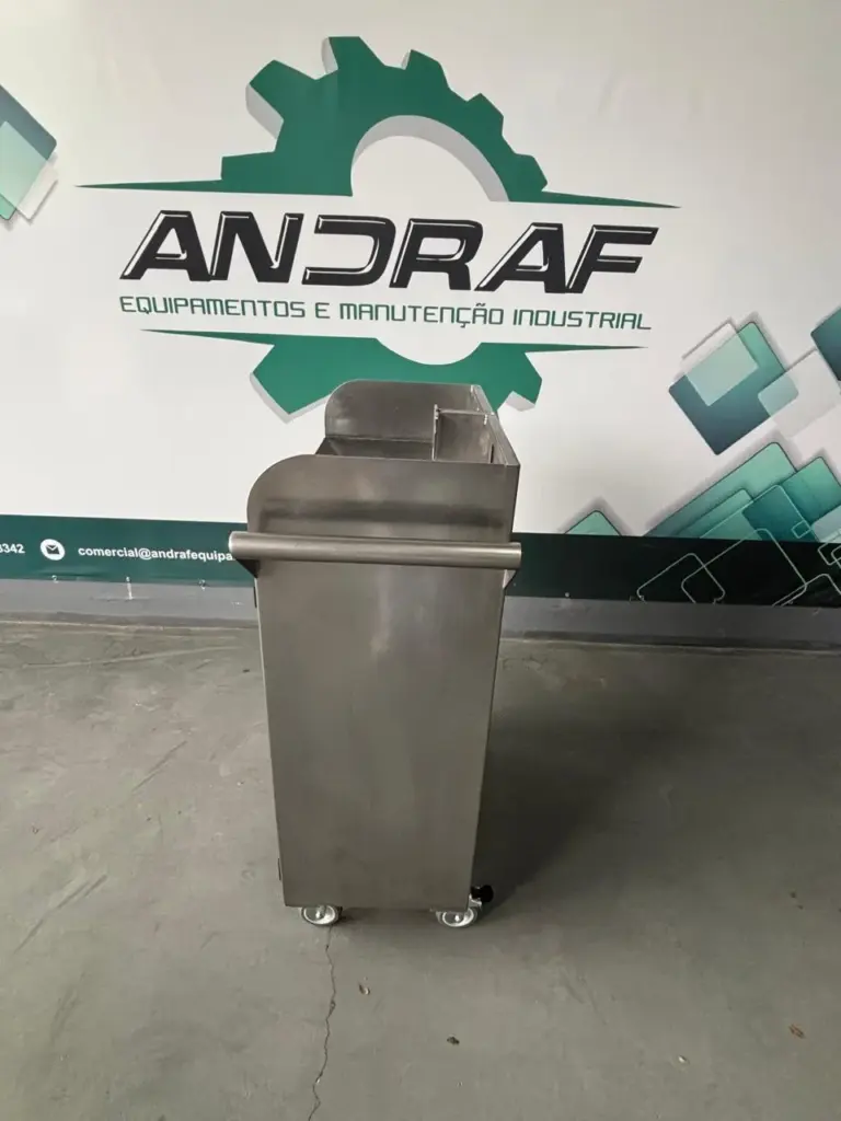 funil de inox para transporte de alimentos