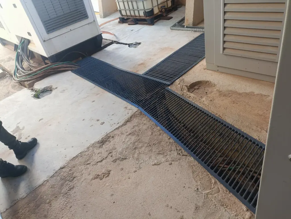 grelhas para escoamento industrial