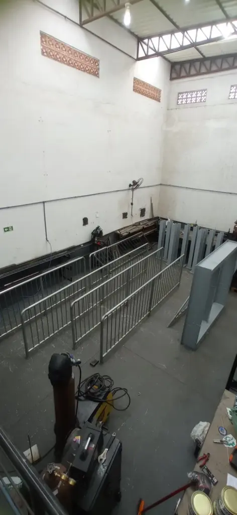 guarda corpo para indústrias alimentícias