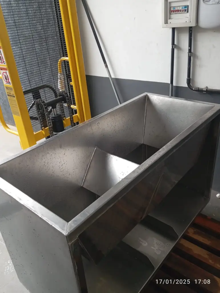 manutenção de silos em fábricas de alimentos