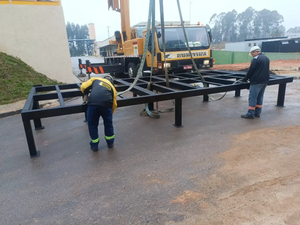 plataformas elevatórias para indústria alimentícia