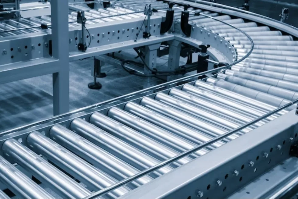 Soluções de transporte em linha de produção