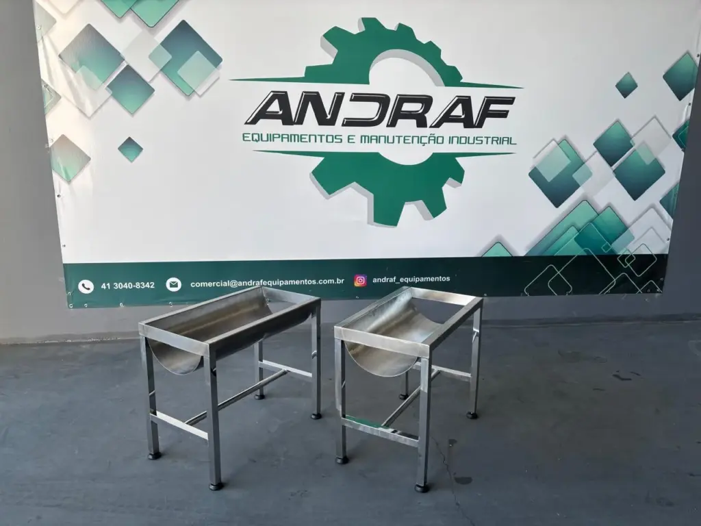 suporte bobinas inox 304