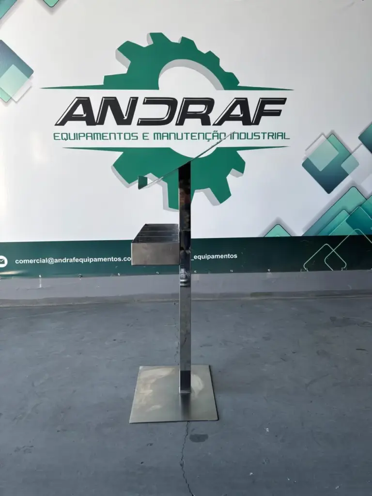 suporte mecânico para equipamentos alimentícios
