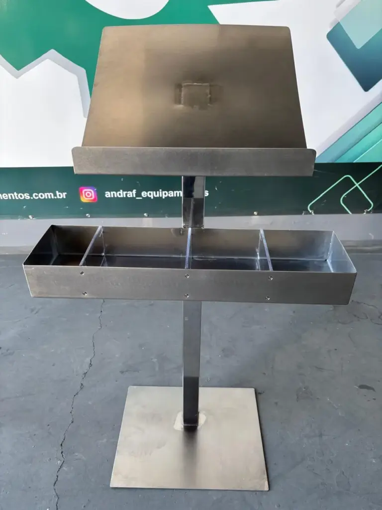 suporte para equipamentos inox 304