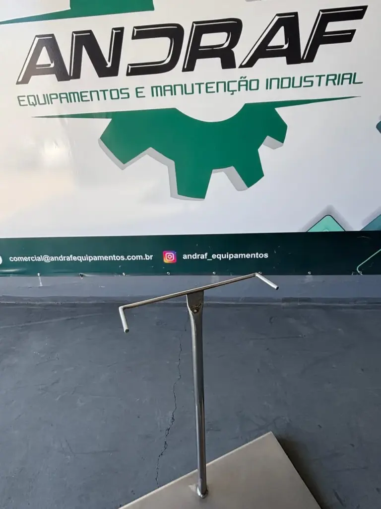 suporte para rodízios inox 304