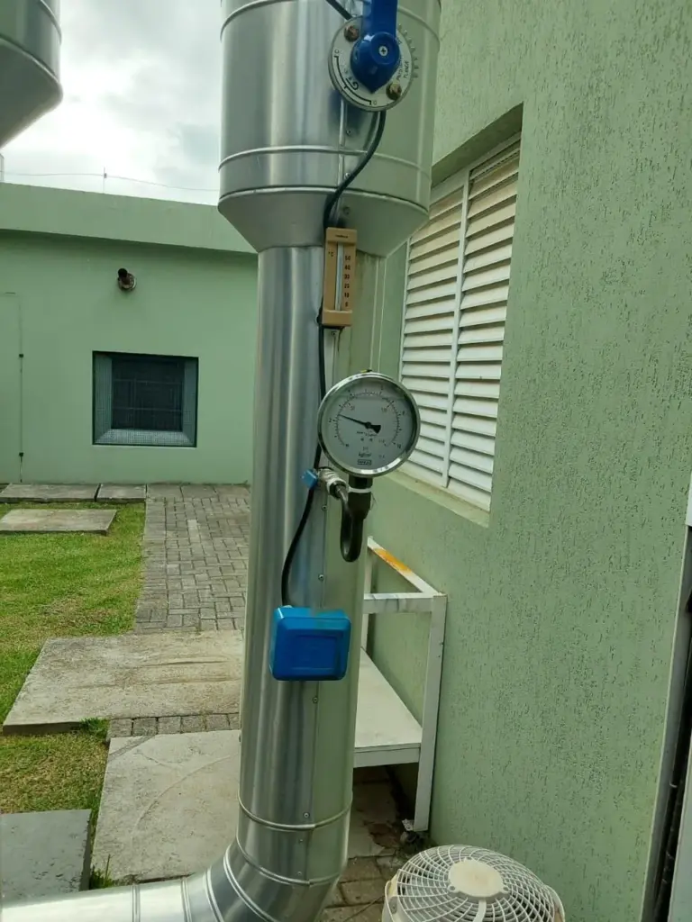 tubulação encamisada e segurança alimentar